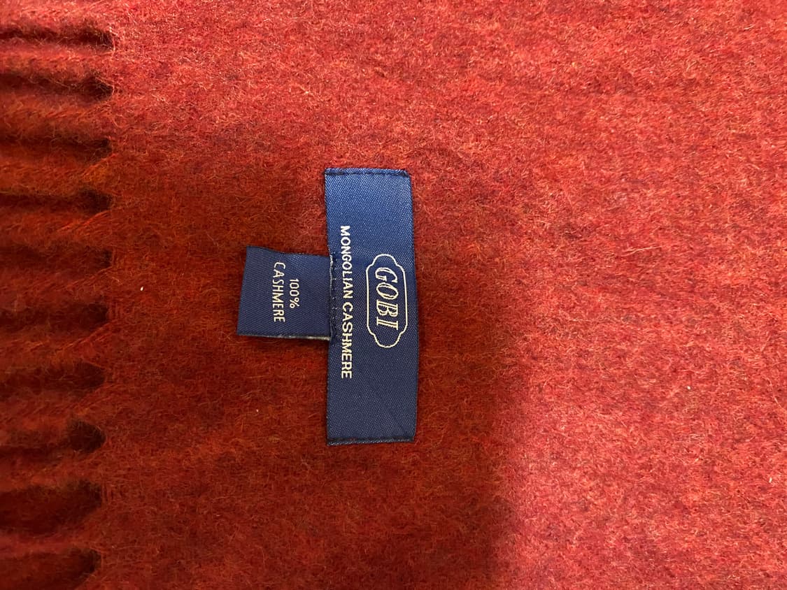 Gobi 100%캐시미어 머플러 상품이미지2