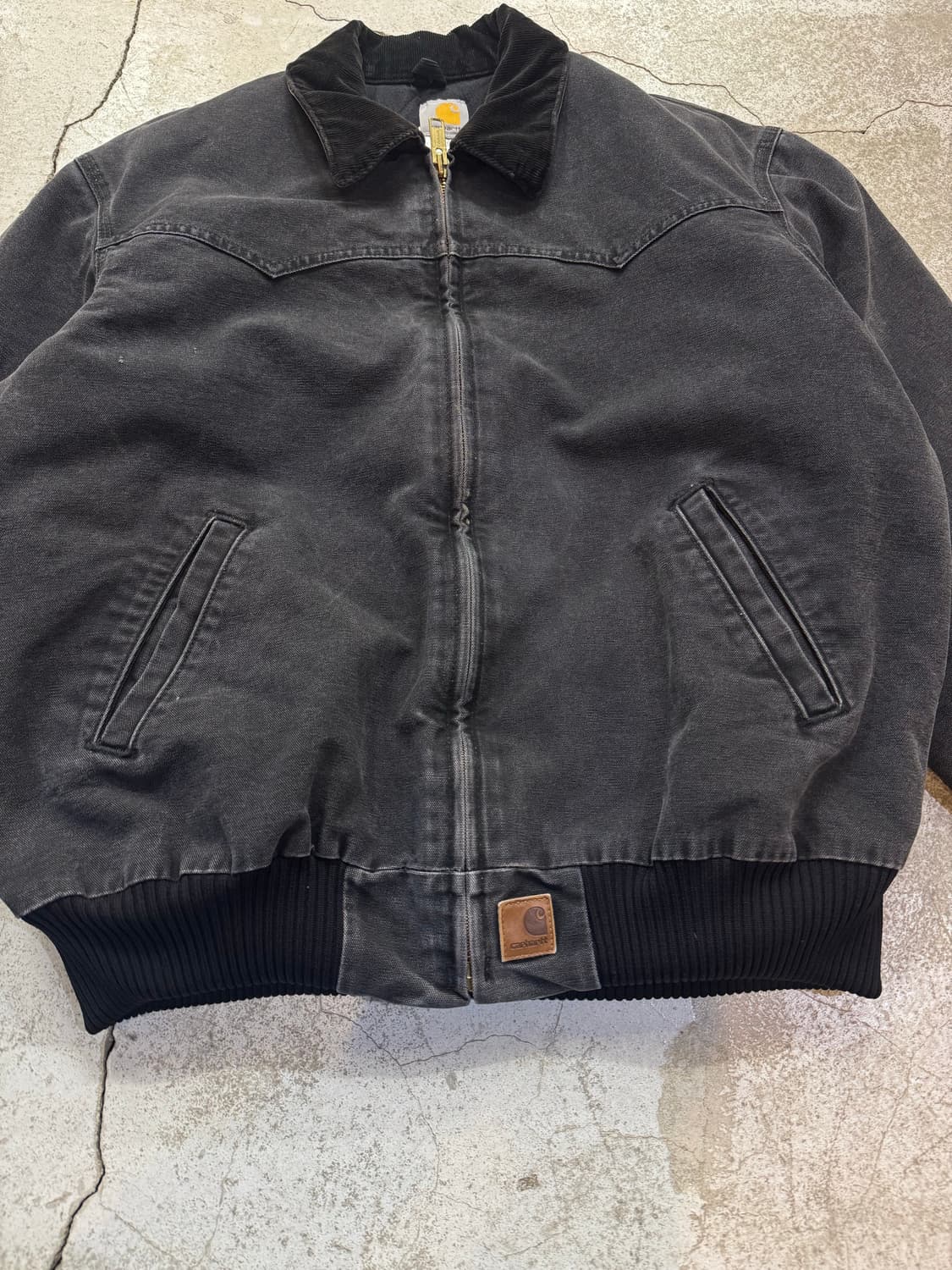 칼하트 J14 BLK 싼타페 워크자켓 상품이미지2