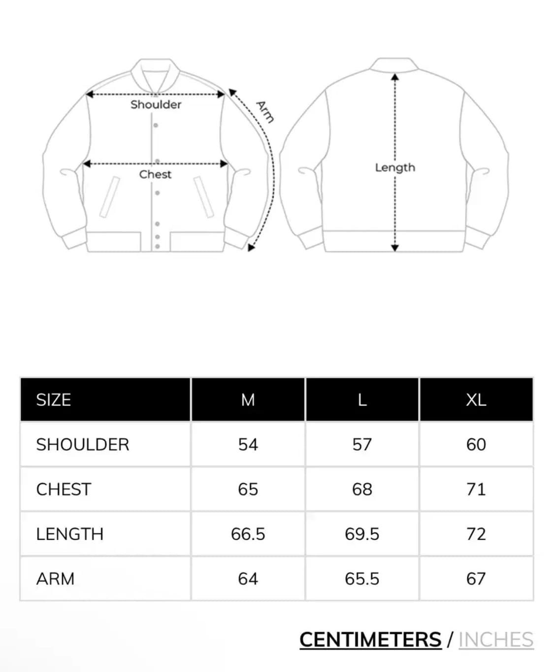 위캔더스 스타디움 바시티 자켓 L 상품이미지2
