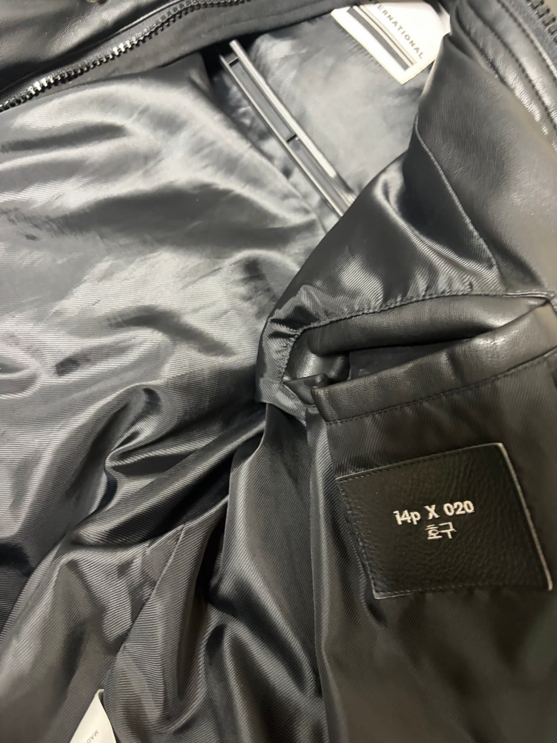 i4p 레더패딩 m 상품이미지2