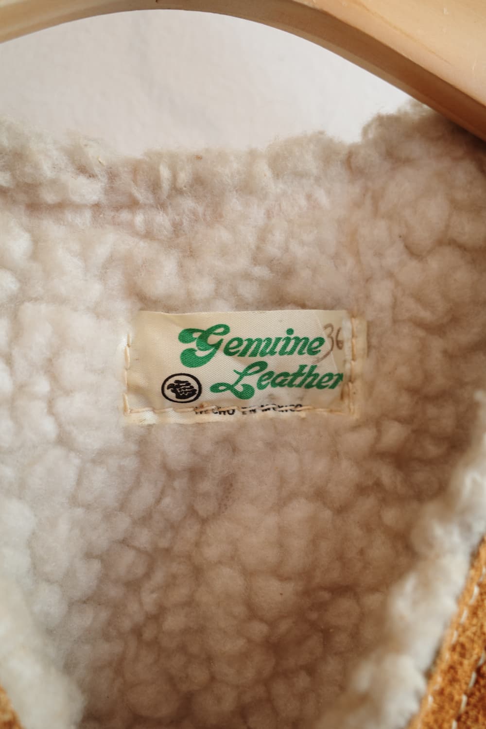 Genuine Leather 리얼 스웨이드 웨스턴 베스트 상품이미지4