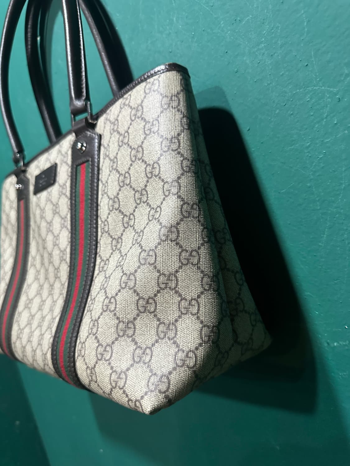 구찌 GG로고 슈프림 쇼퍼백 상품이미지5