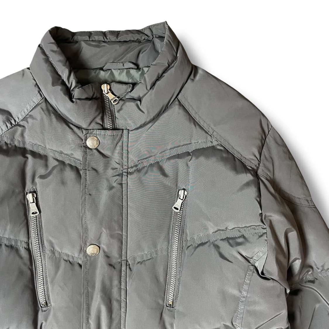 캘빈클라인진스 그레이 덕다운 패딩 M 상품이미지3