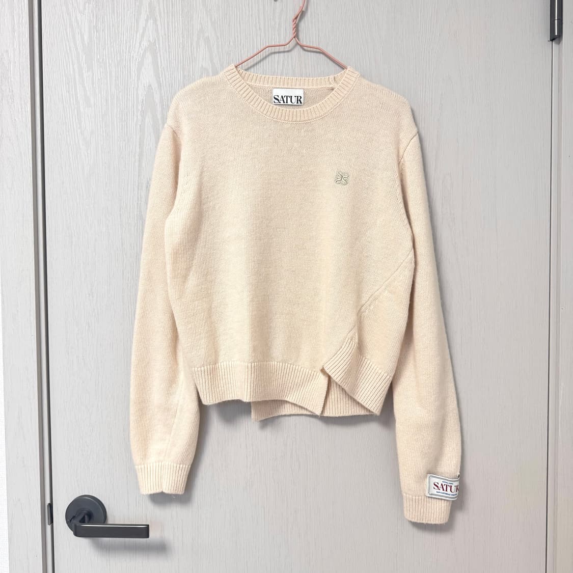 (s) 세터 언발란스 울 캐시미어 니트 상품이미지1