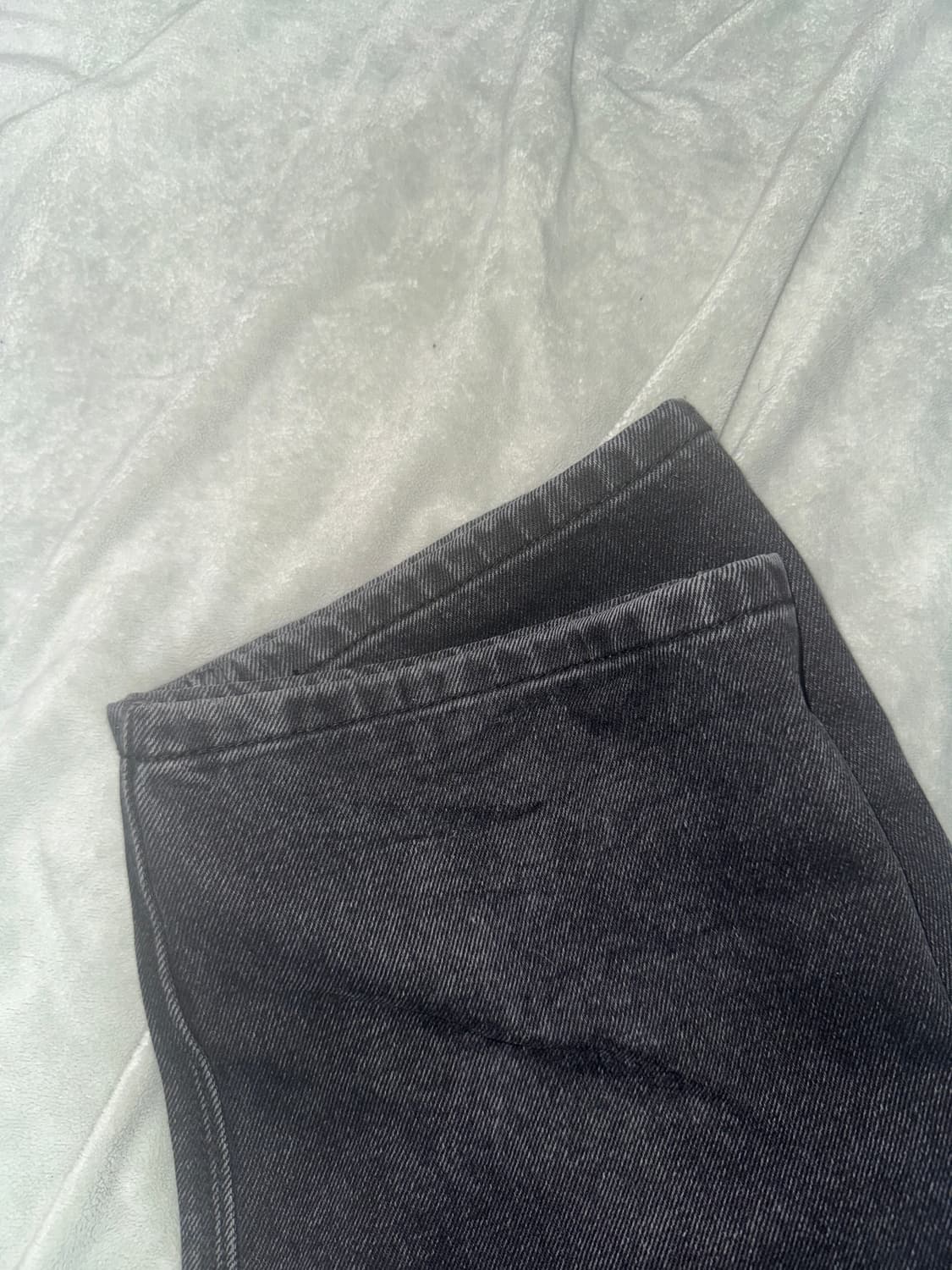 플라스틱 프로덕트 페인터 데님 팬츠 블랙  상품이미지3