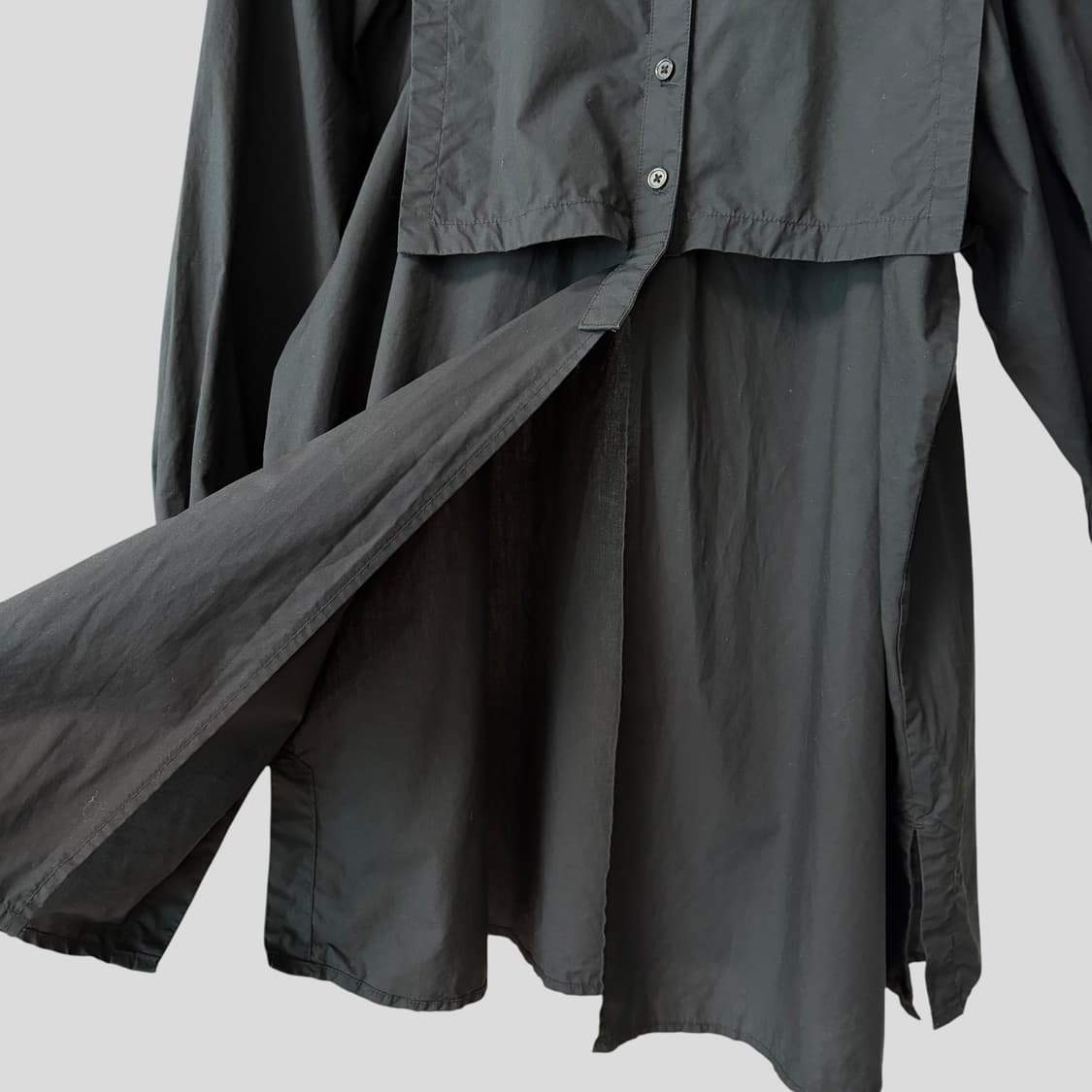 (여성F)프릭스스토어 볼륨 슬리브 롱 블라우스 상품이미지7