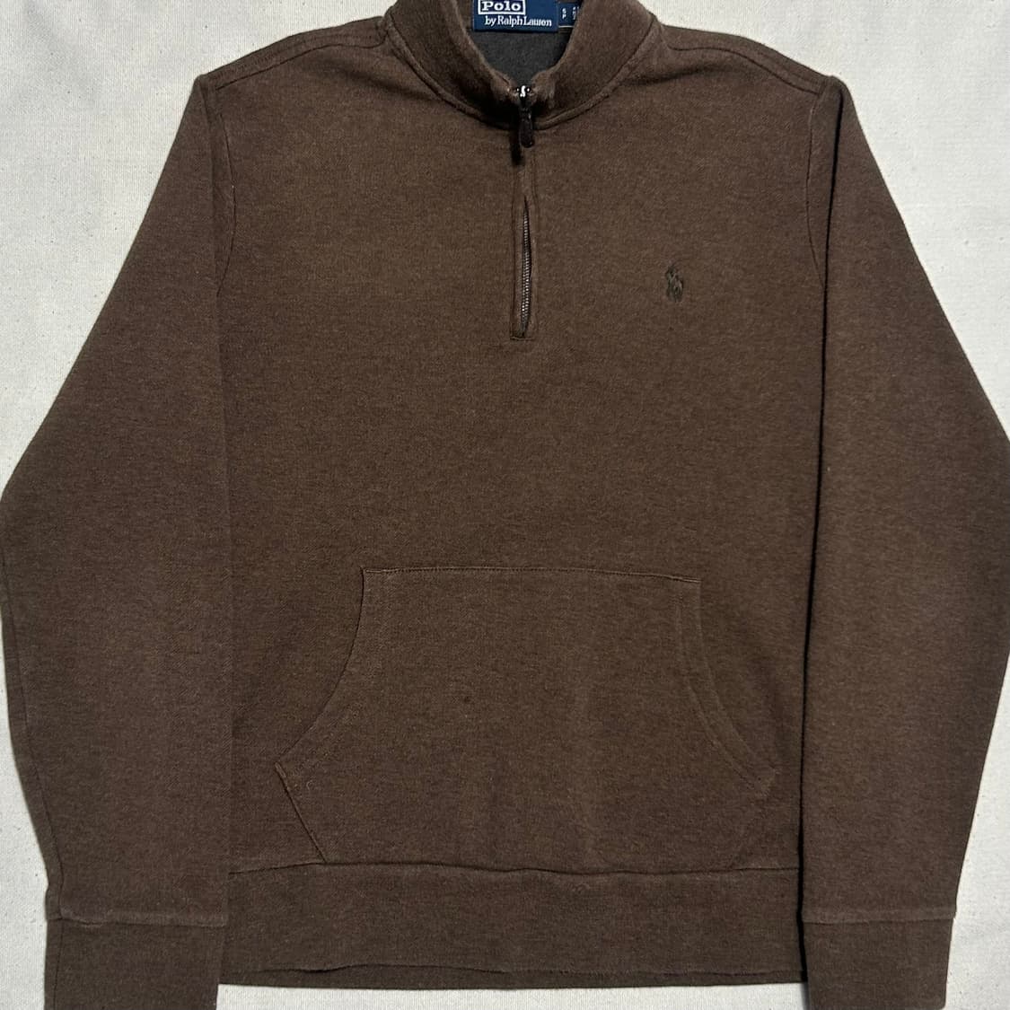 🫶🏻폴로랄프로렌 브라운 반집업 스웻🫶🏻 상품이미지1