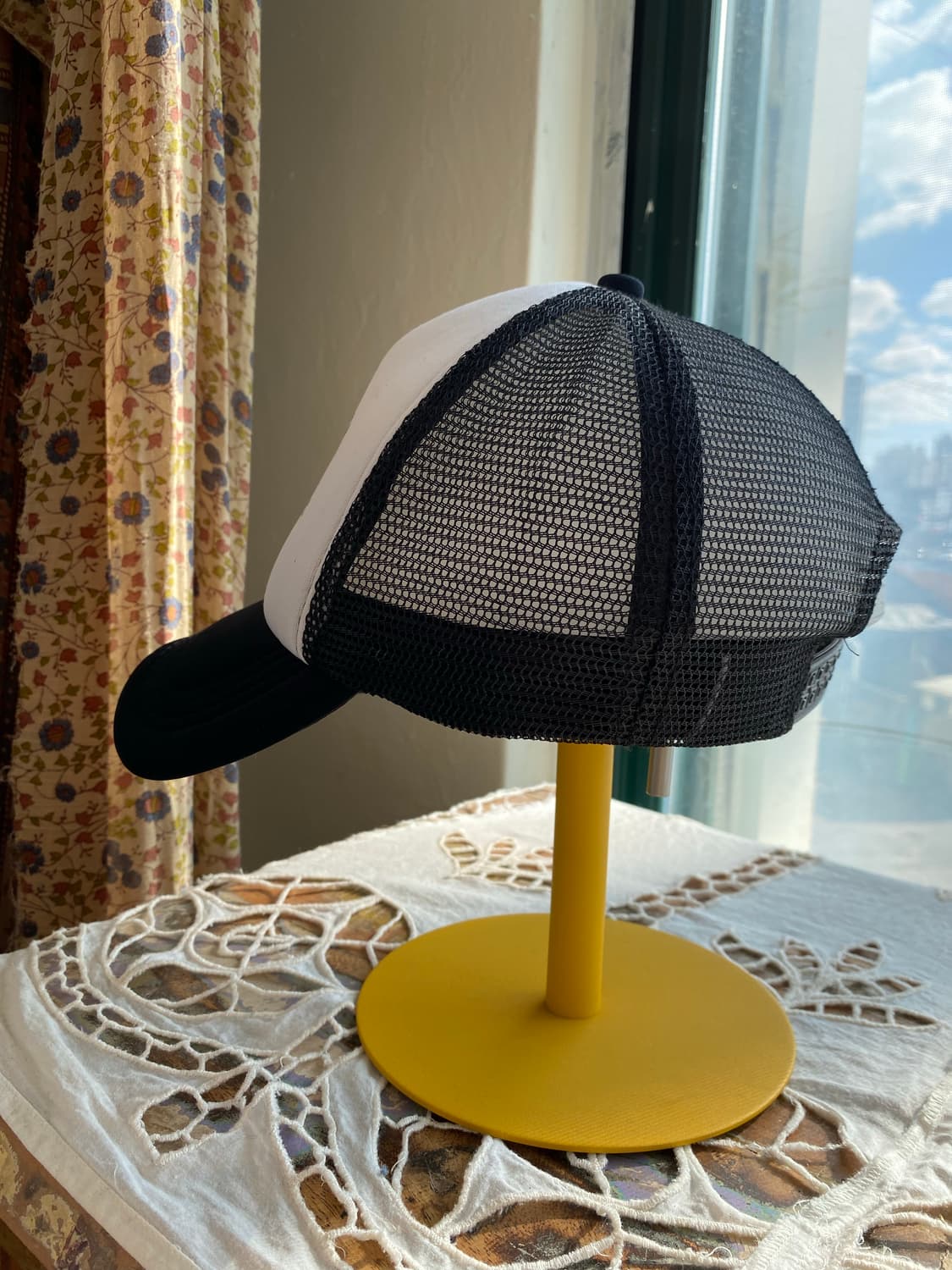 블랙 메쉬 캡(F) 상품이미지3