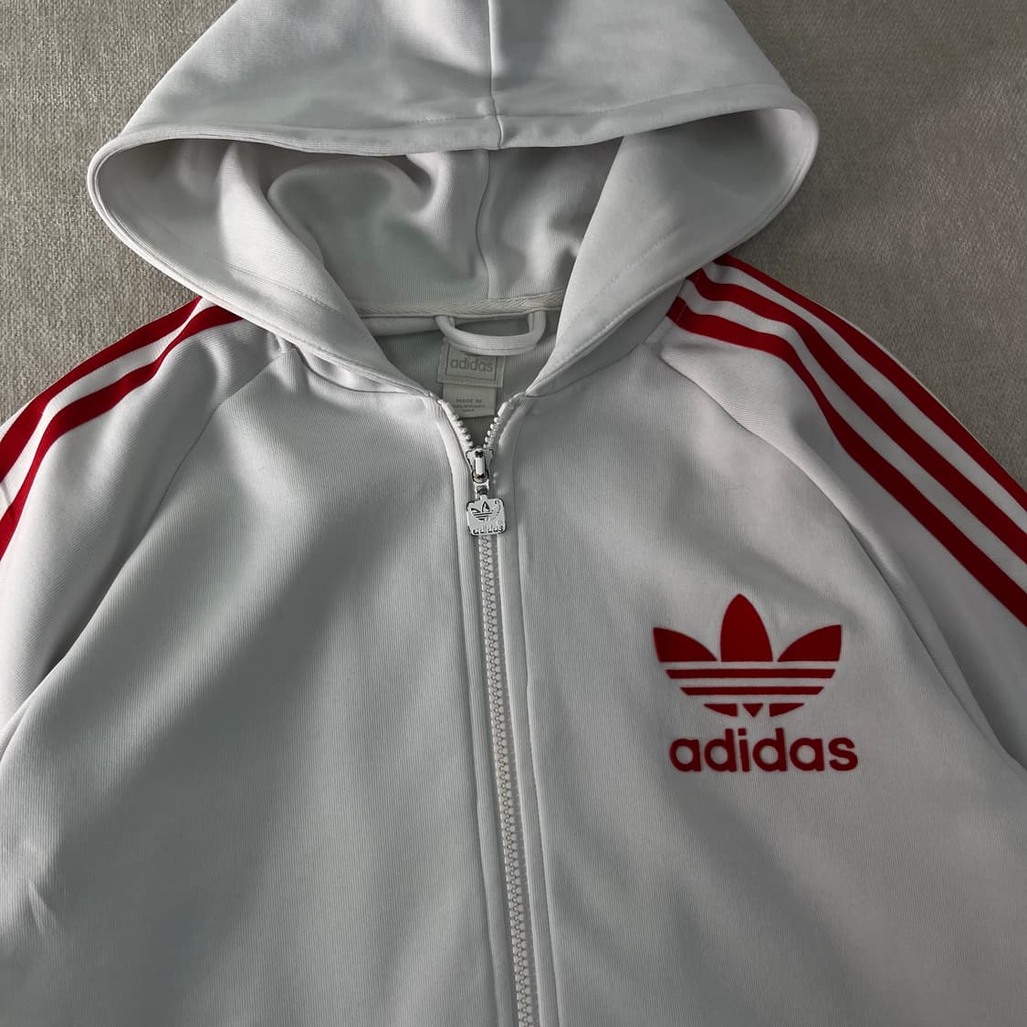 100 아디다스 대장급 플락 후드 트랙탑 져지 상품이미지3