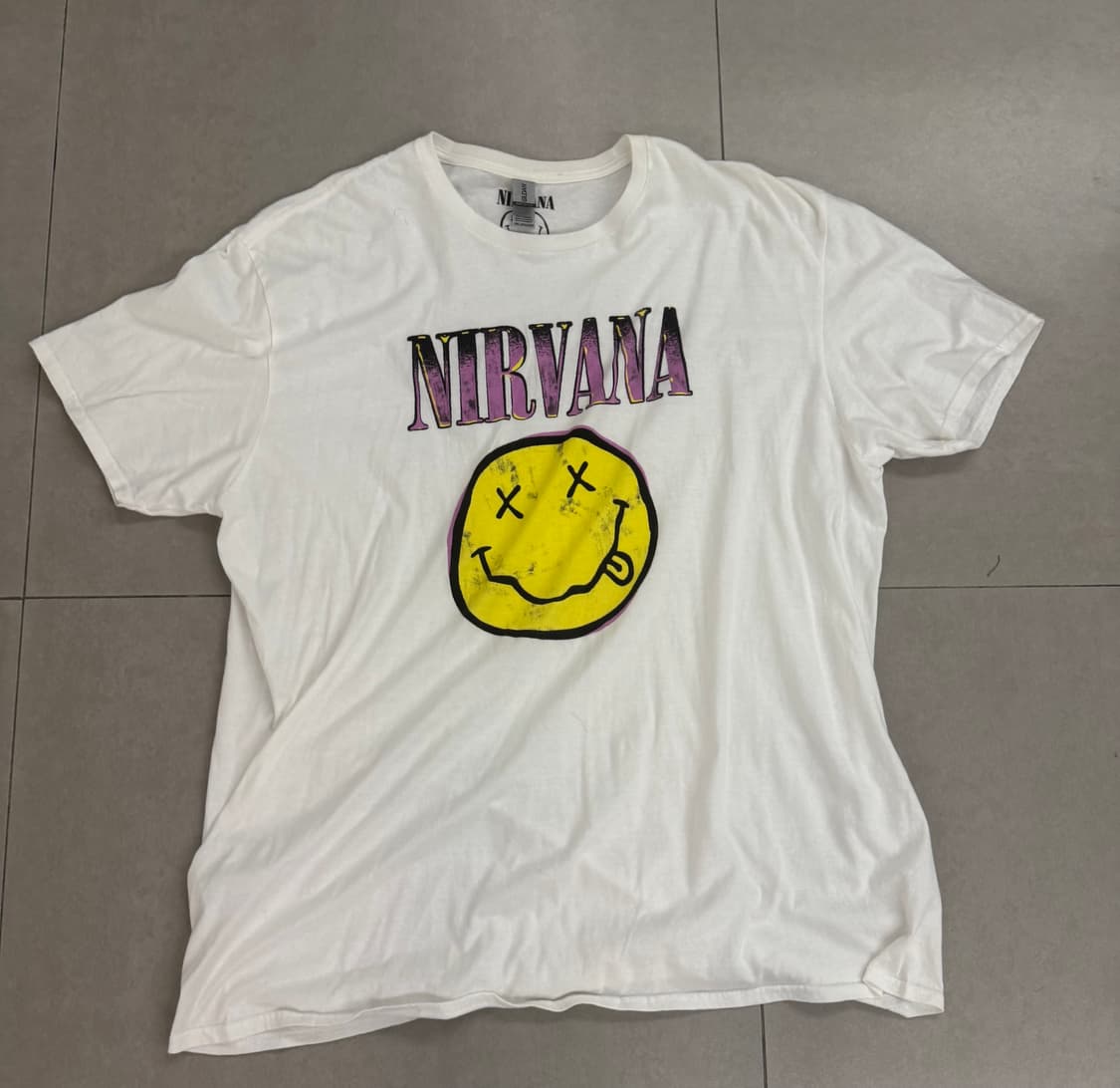 Nirvana 빈티지 티셔츠 상품이미지1