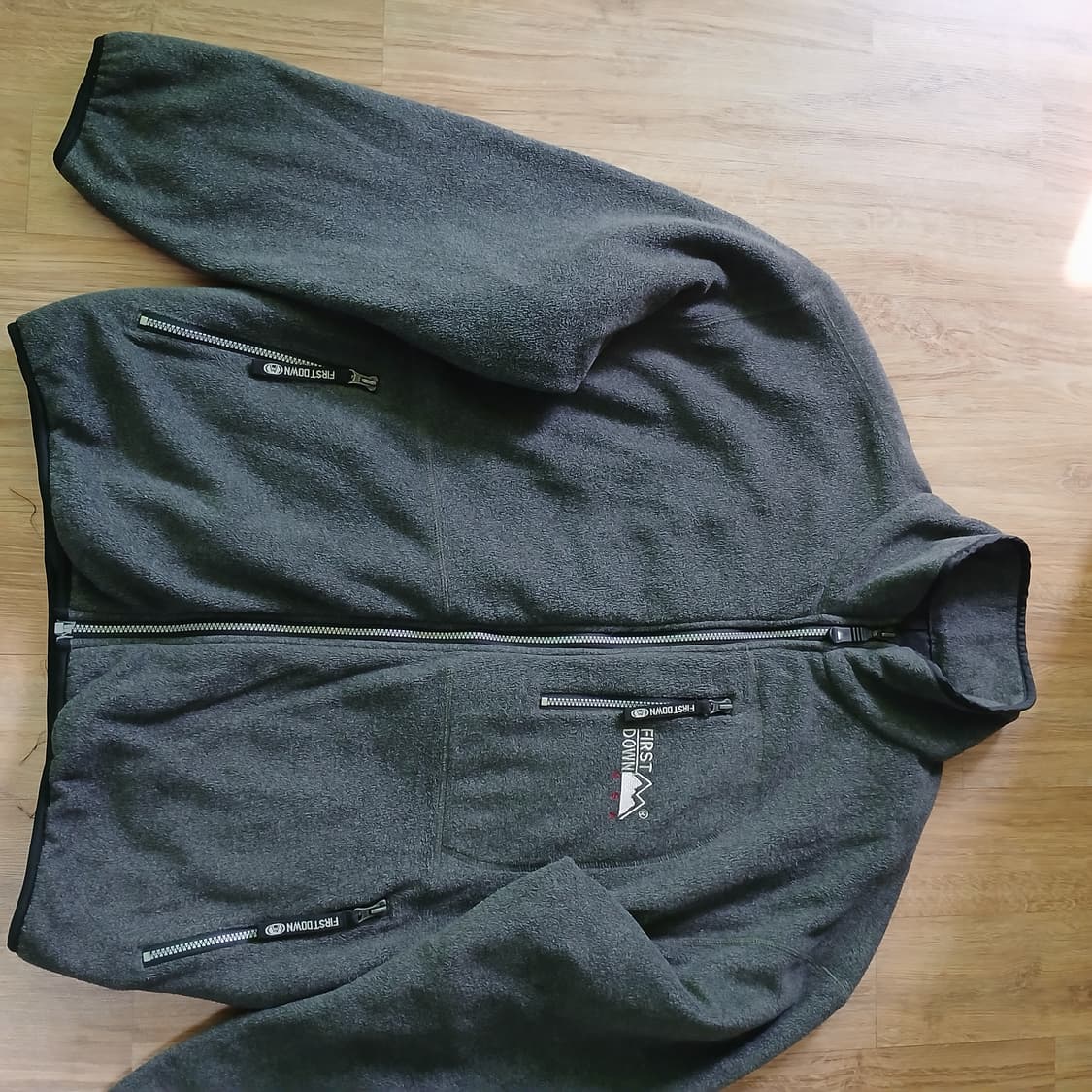 first down 퍼스트다운 후리스 플리스 누빔 점퍼 자켓 상품이미지3