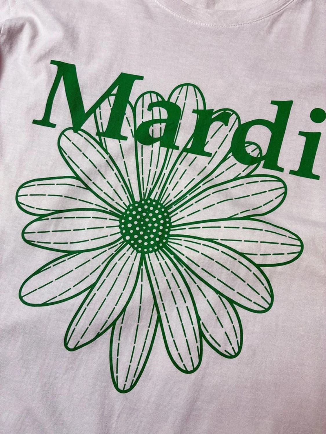 마르디메크르디 시그니처 플라워 프린트 반팔 티셔츠 PN9591 상품이미지3