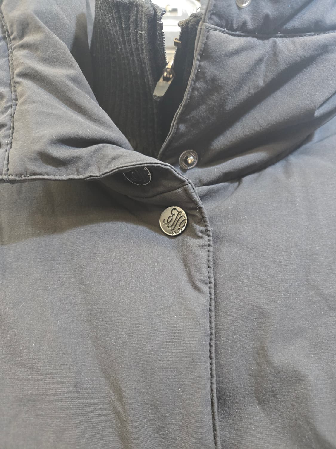 JDX 여성 겨울 다운후드 점퍼 블랙 상품이미지3