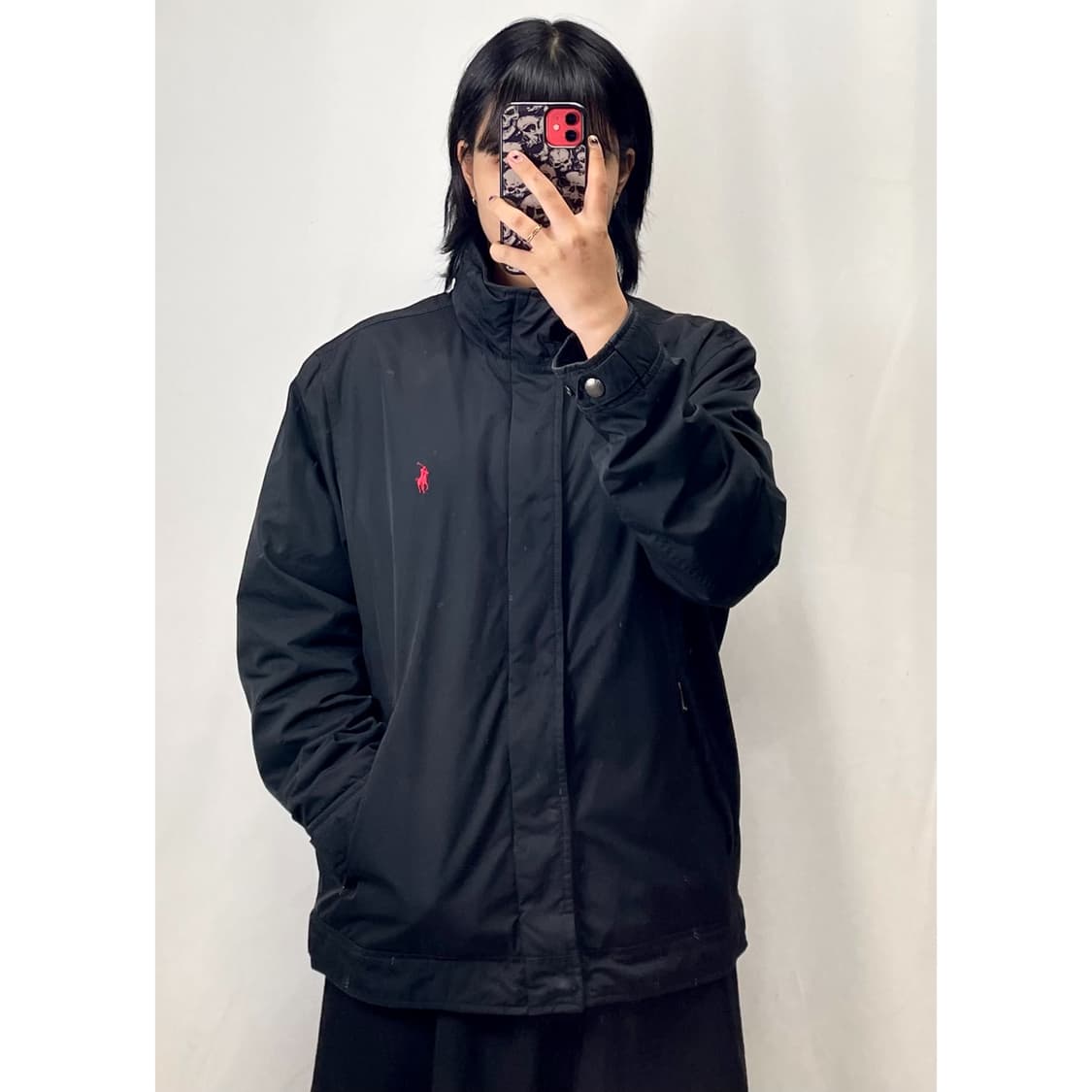 폴로 기모 바람막이 M 상품이미지2