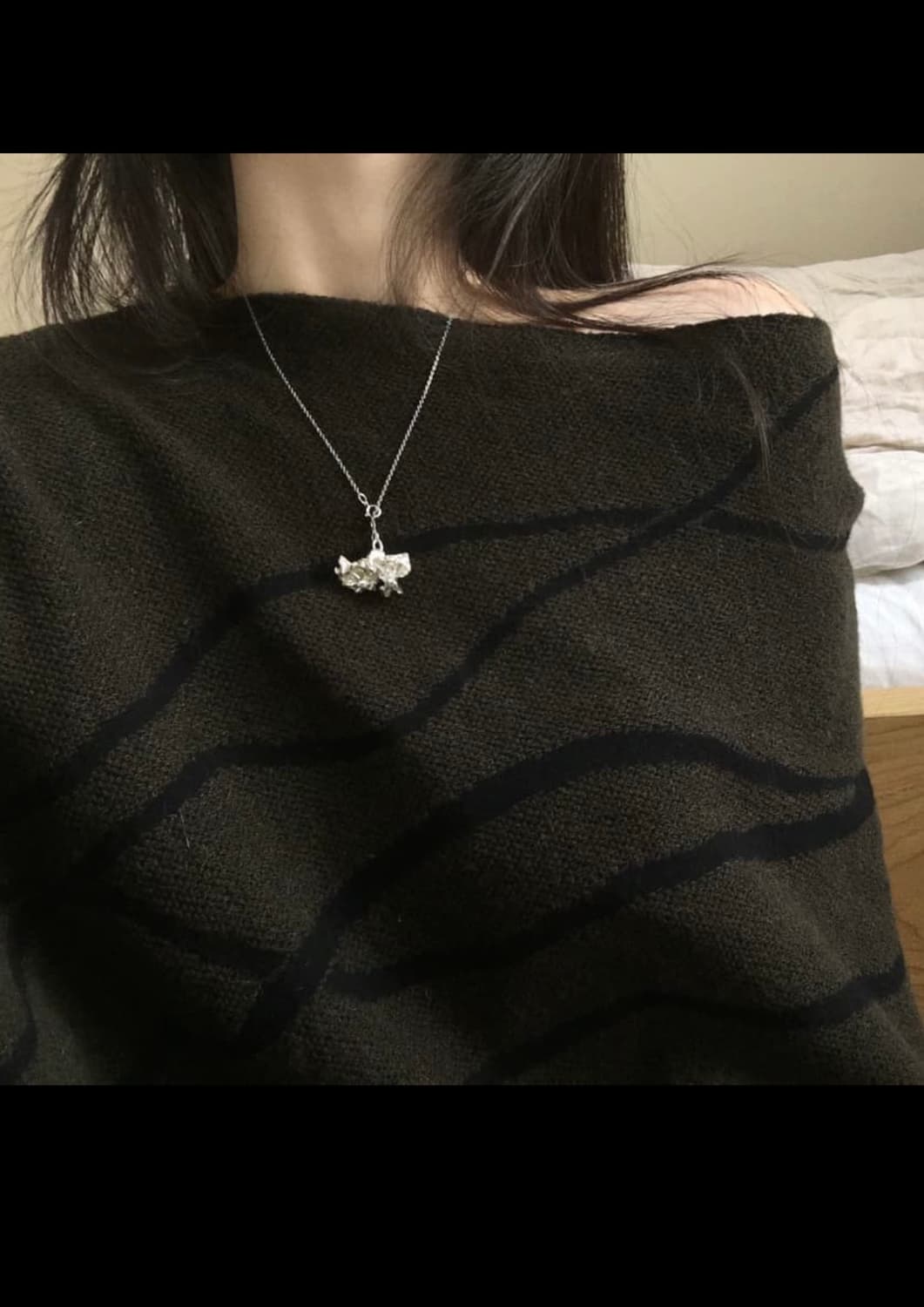 사은품 핸드메이드 실버 목걸이  상품이미지1