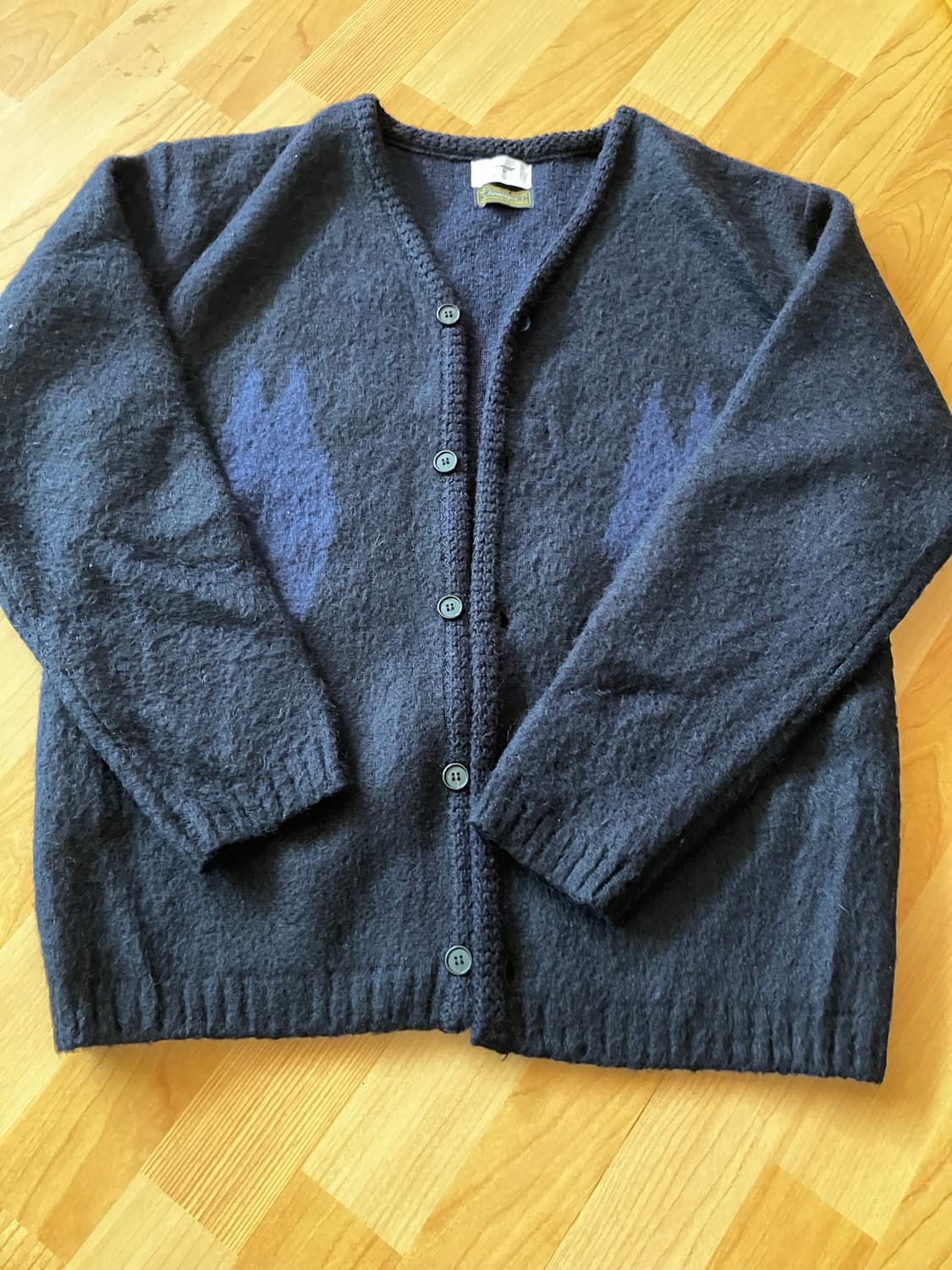 에스피오나지 모헤어 가디건 xl 네이비 상품이미지1