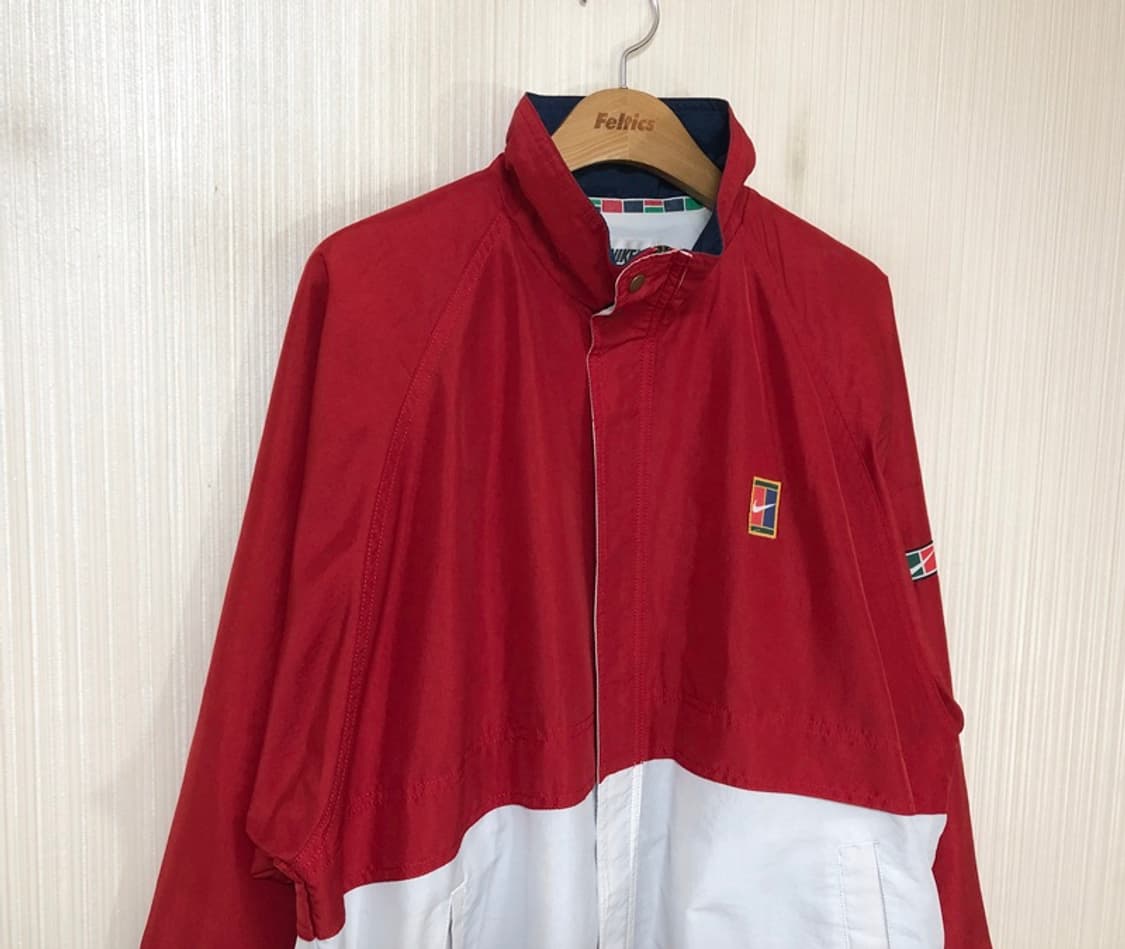 나이키 테니스코트 올드자켓/90's 나이키올드스쿨 점퍼 L 상품이미지4