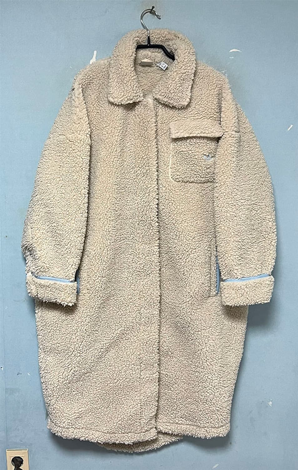 아디다스 코지 셔파 롱자켓 뽀글이 양털자켓 S 90 55 상품이미지1