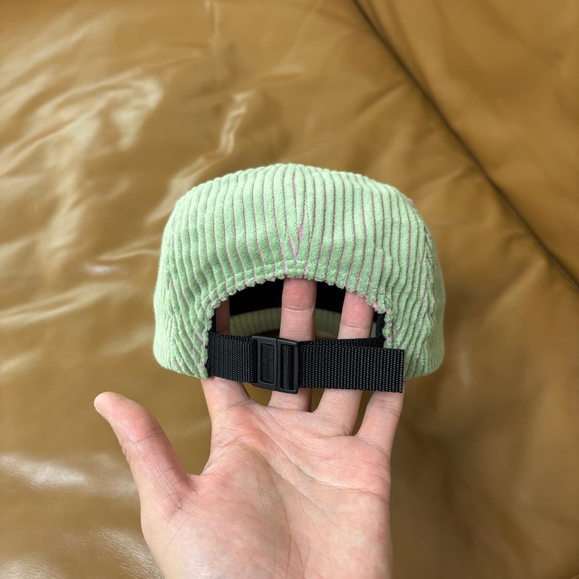 Supreme 슈프림 코듀로이 투톤 그린 캠프캡 모자 Corduroy 상품이미지7