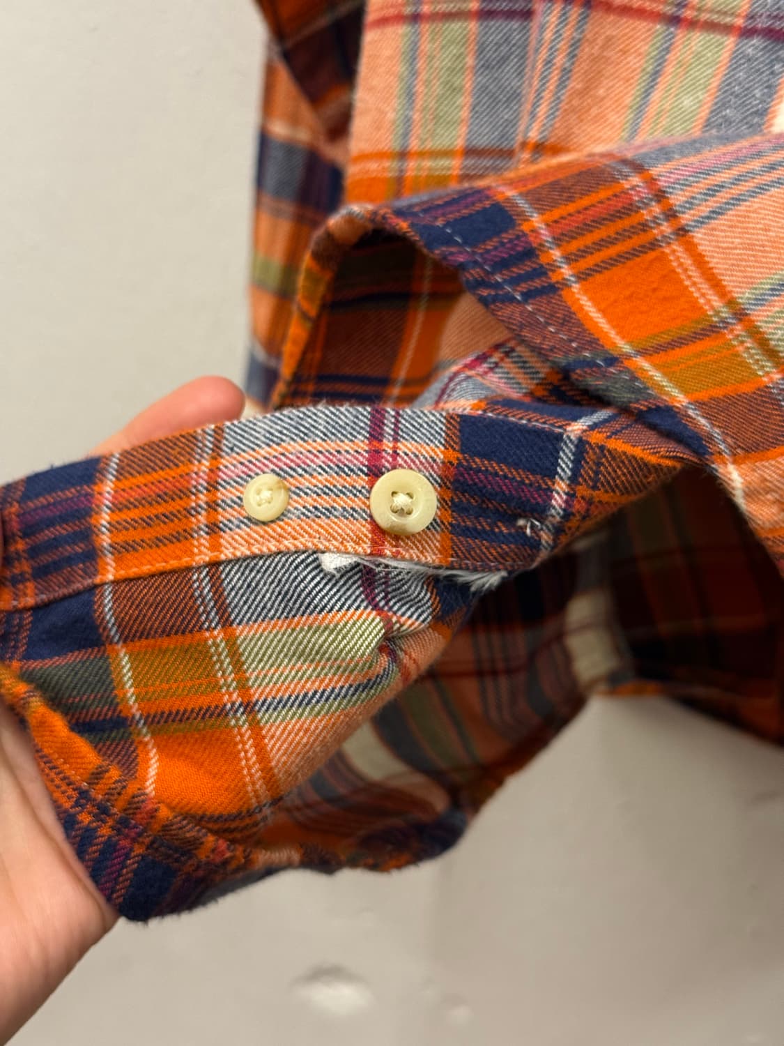 L) Woolrich Plaid Flannel Button-Down Sh 상품이미지7