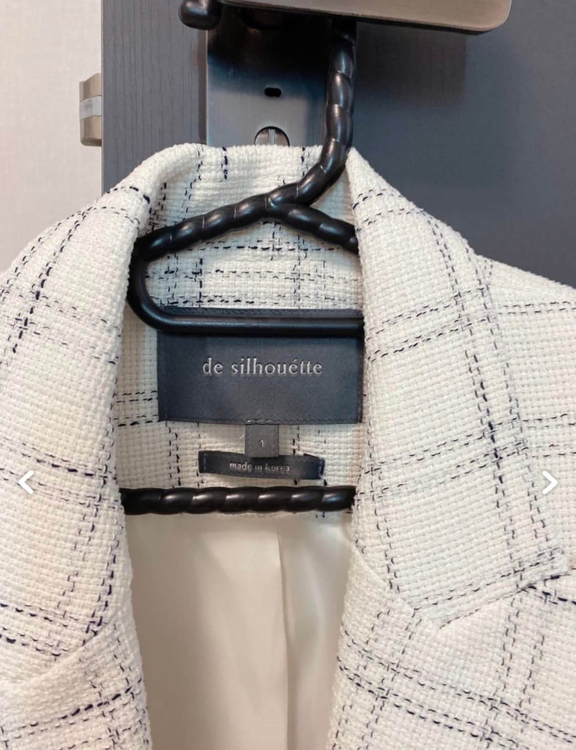 더 실루엣 de silhouette 트위드자켓 상품이미지3