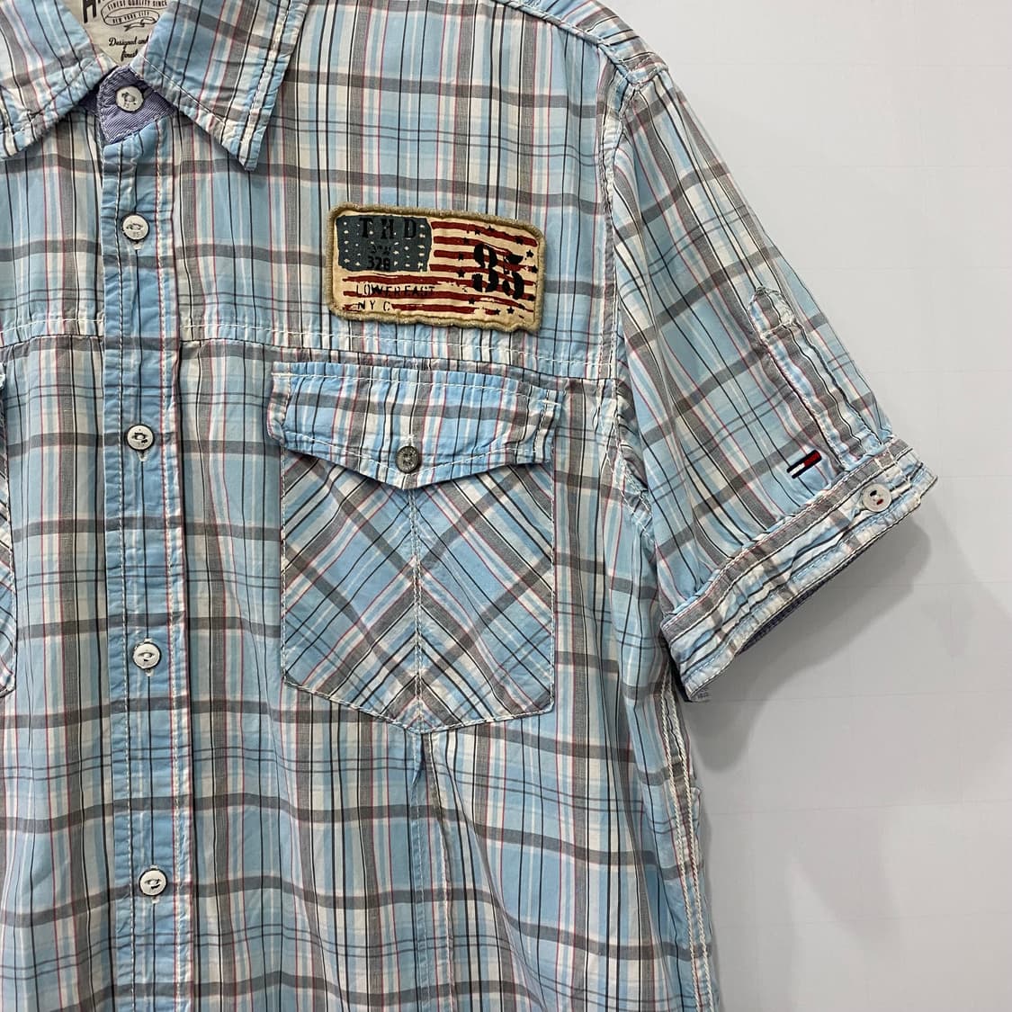 타미 힐피거 데님 USA 반팔셔츠(XL) 상품이미지3