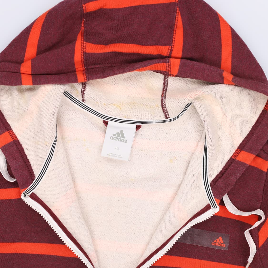 105 아디다스 기모 후드집업 0319H1 상품이미지3