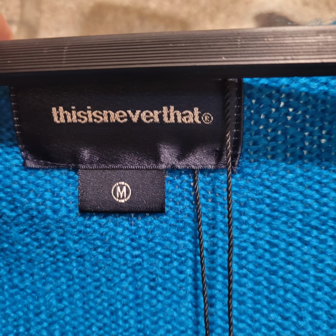 디스이즈네버댓 아가일 가디건 M 상품이미지4