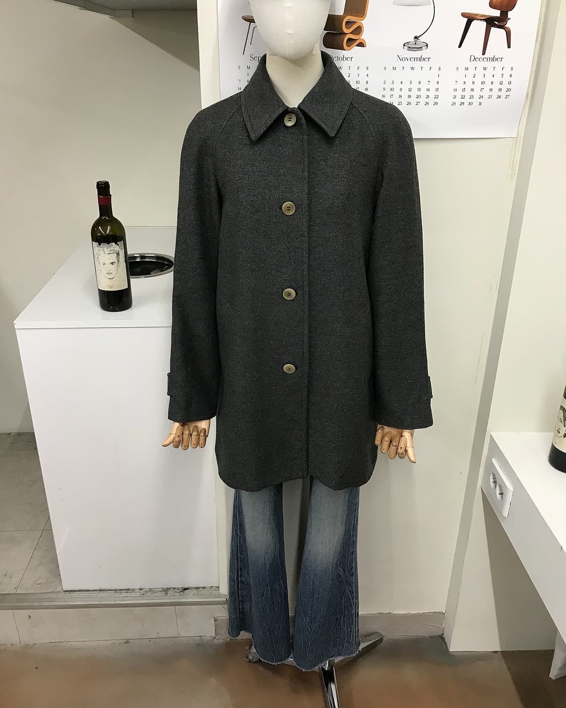 폴로 랄프로렌 캐시미어 하프 코트 상품이미지8