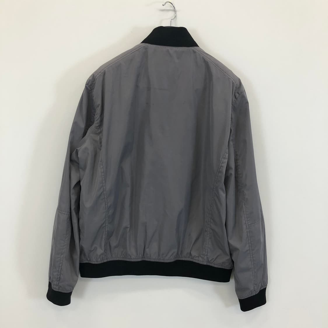 자라 우븐 블루종자켓 XL 상품이미지3