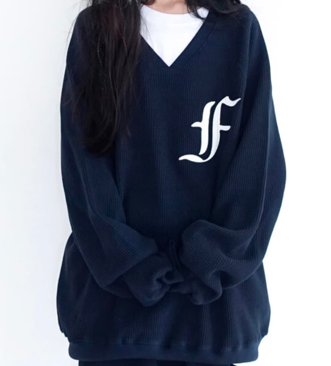 샵페어리 와플 맨투맨 상품이미지1