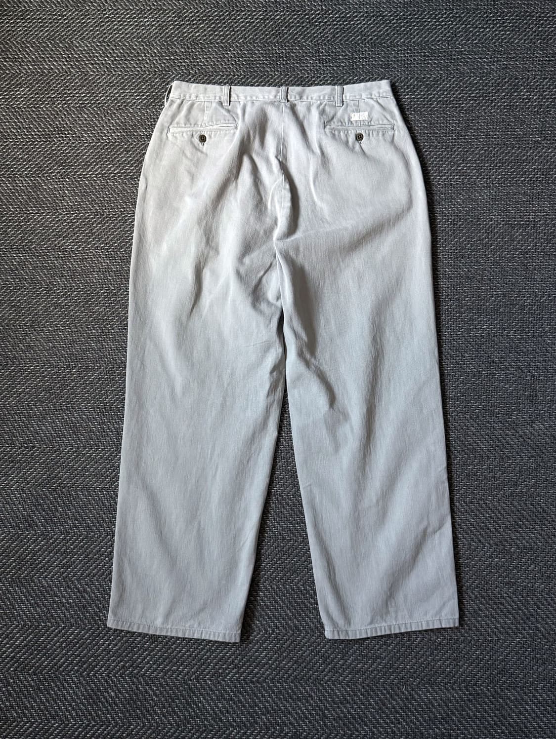 (34) 90s 폴로 랄프로렌 앤드류 더블 플리츠 치노 팬츠 상품이미지7