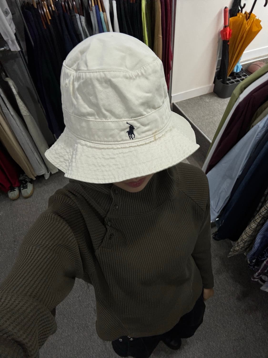 폴로 랄프로렌 버킷햇 상품이미지6