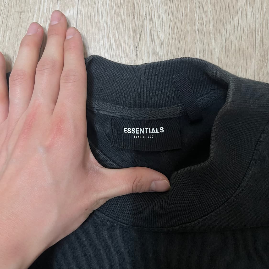 피어오브갓 에센셜 백프린팅 롱슬리브 긴팔티 M  상품이미지6