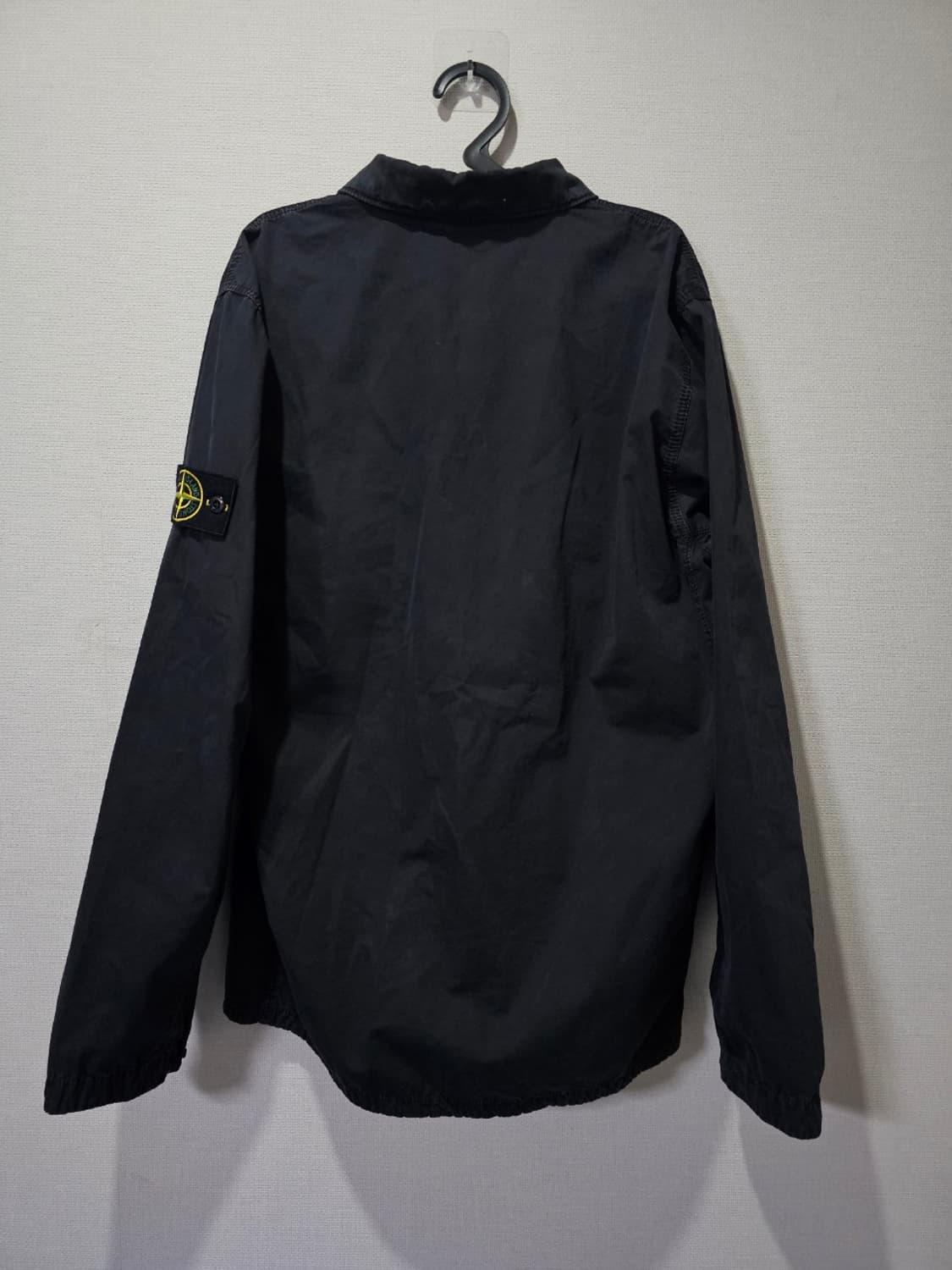 정품 스톤아일랜드 22SS 114WN 올드이펙트 와펜 오버셔츠 XL 상품이미지3