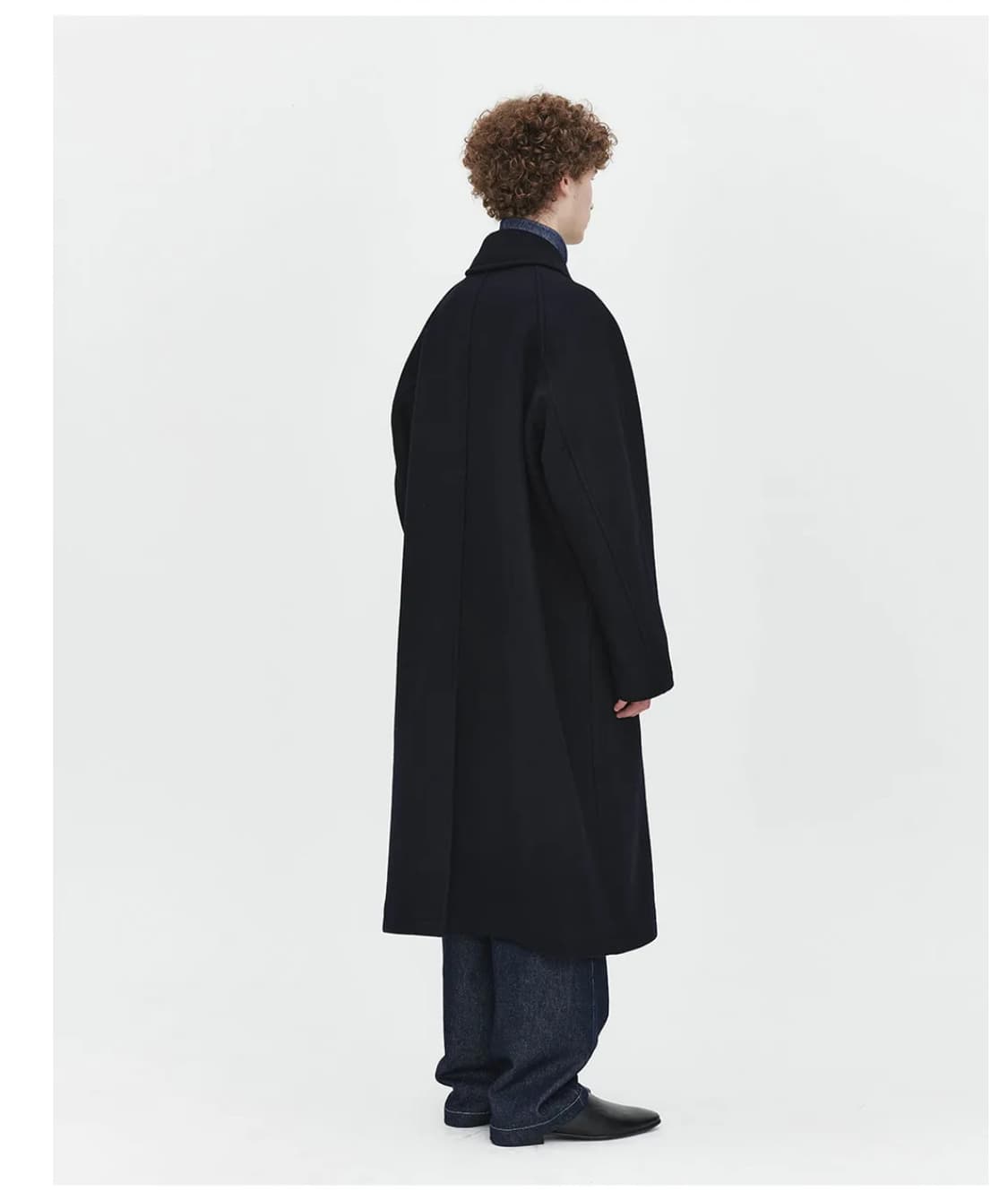 애프터프레이/투어리스트 코트 발마칸 네이비/L 상품이미지5