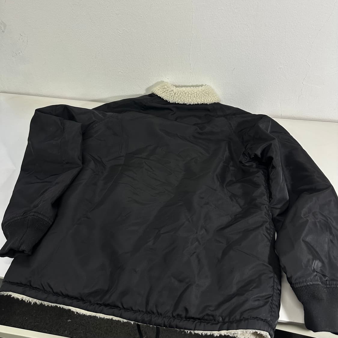 S 95 세인트페인 블랙 뽀글이 코치자켓 상품이미지5