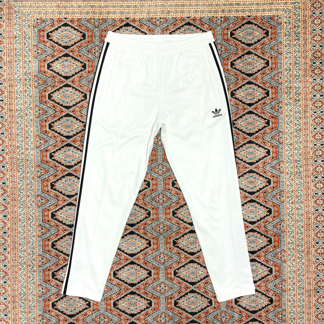 아디다스 삼선 화이트 베켄바우어 트랙팬츠 남성XL 상품이미지1