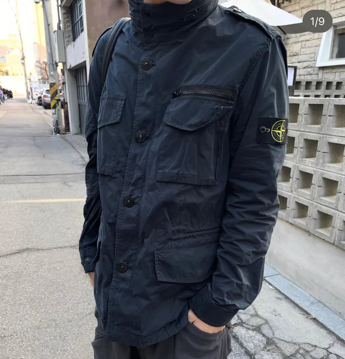 스톤아일랜드 david light-ovd 필드자켓 M 상품이미지5