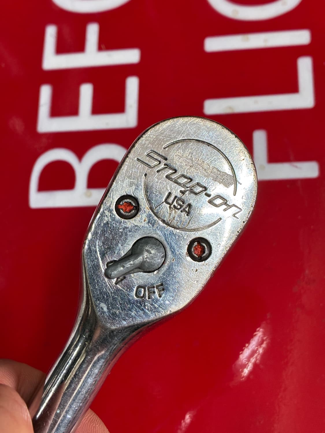 [MADE IN USA] 스냅온(Snap-on) 1/2" 라쳇, 깔깔이 상품이미지6