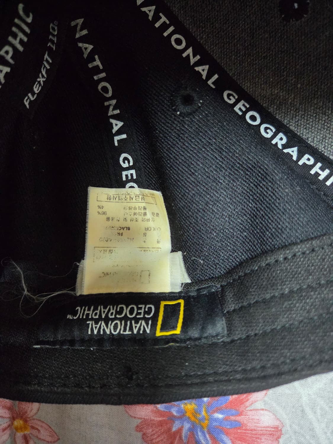 내셔널지오그래픽 검정 볼캡 56~58 상품이미지6