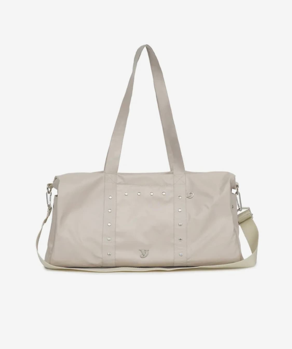 이유정 x 여밈 스터드 더플백 오트밀 상품이미지2