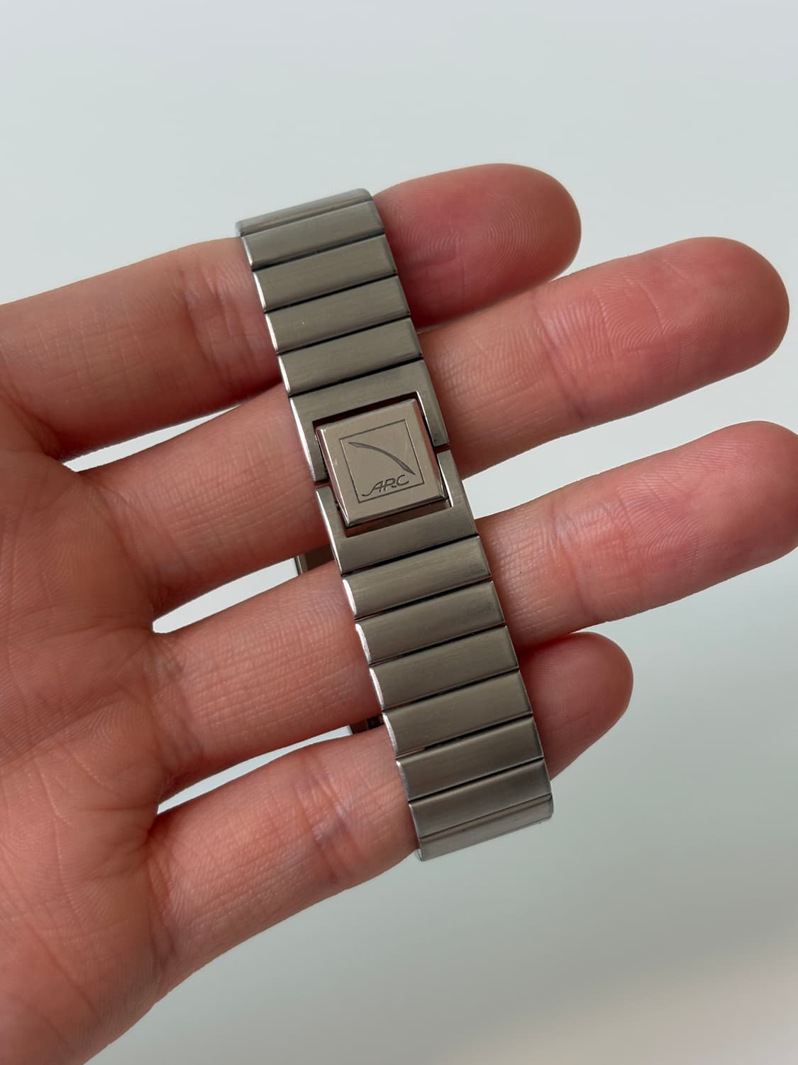 1980s ARC Silver Square Quartz 상품이미지7