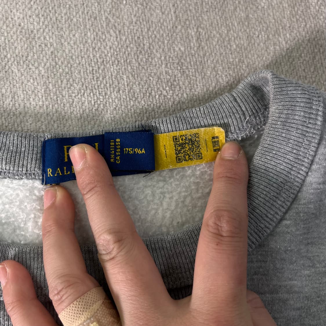 100 폴로랄프로렌 신형라벨 스펠아웃 맨투맨 상품이미지4