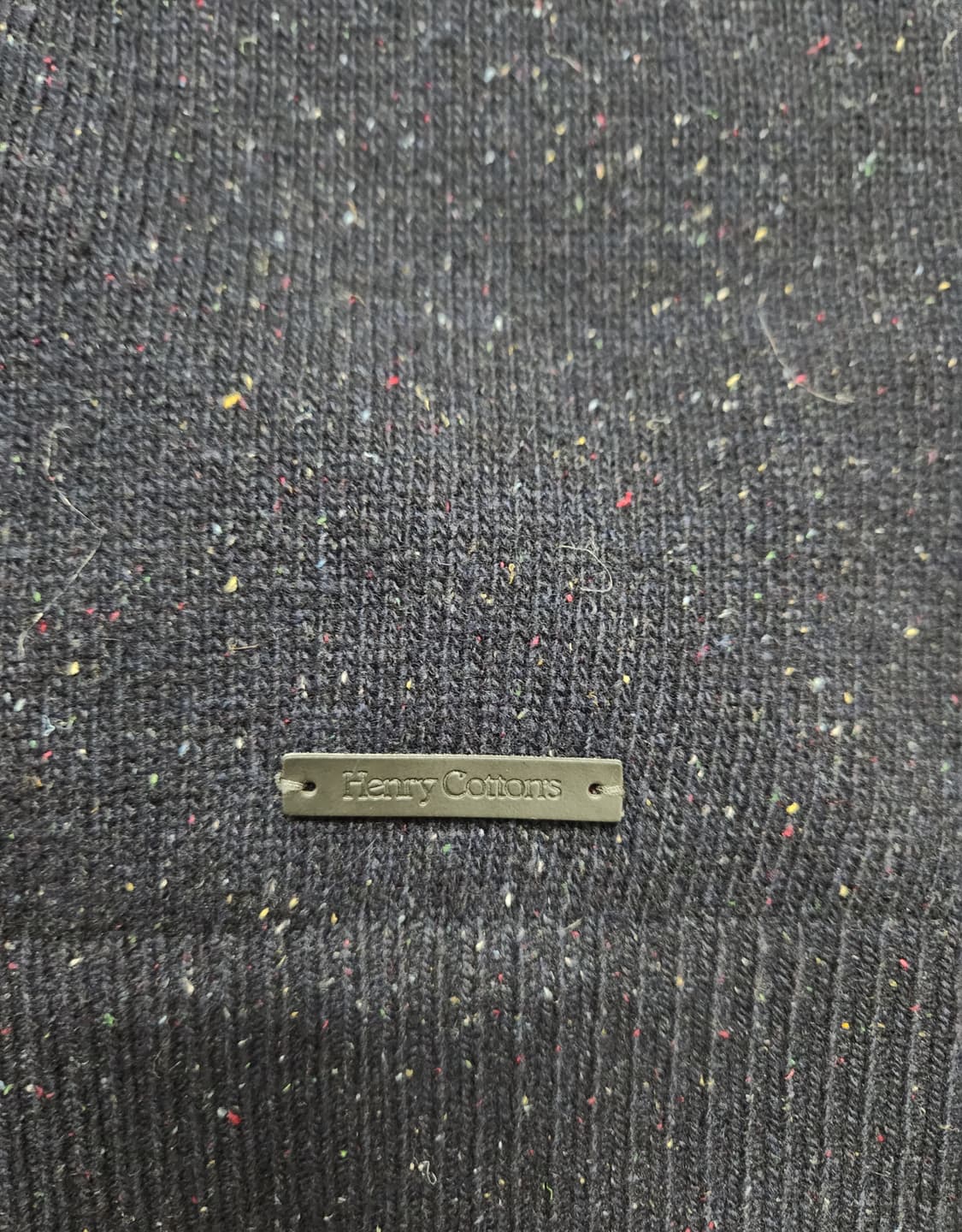 헨리코튼 버튼 울 니트 베스트 100 상품이미지3