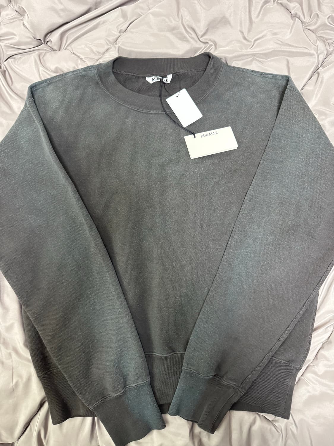 오라리 프로덕트 다이드 피마 라이트 스웻 풀오버 3 상품이미지2