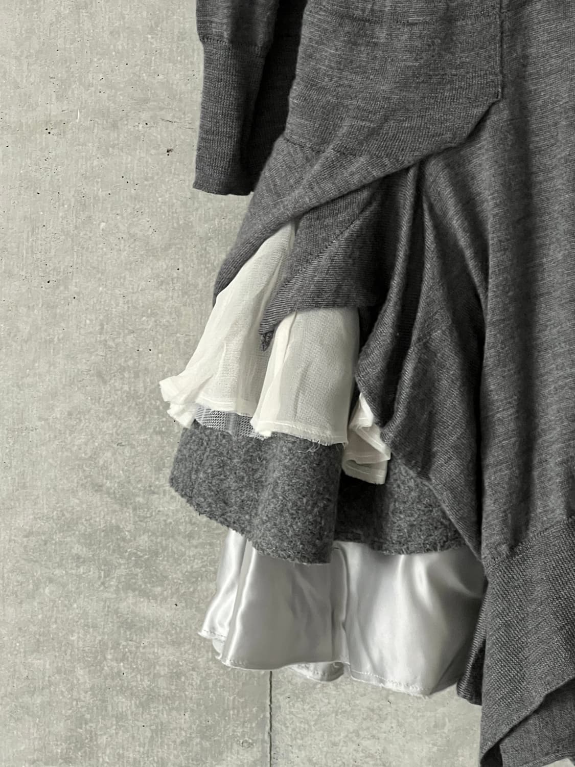 Sacai Luck 긴팔 니트 드레스 상품이미지2