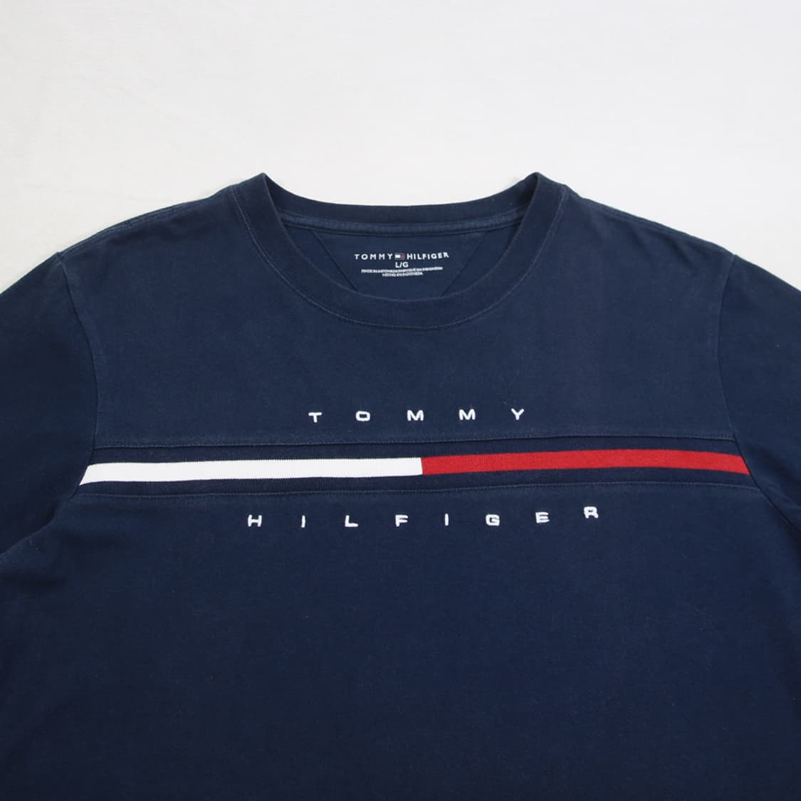 (착용컷) TOMMY HILFIGER 반팔 티셔츠 (남성용 100) 상품이미지4