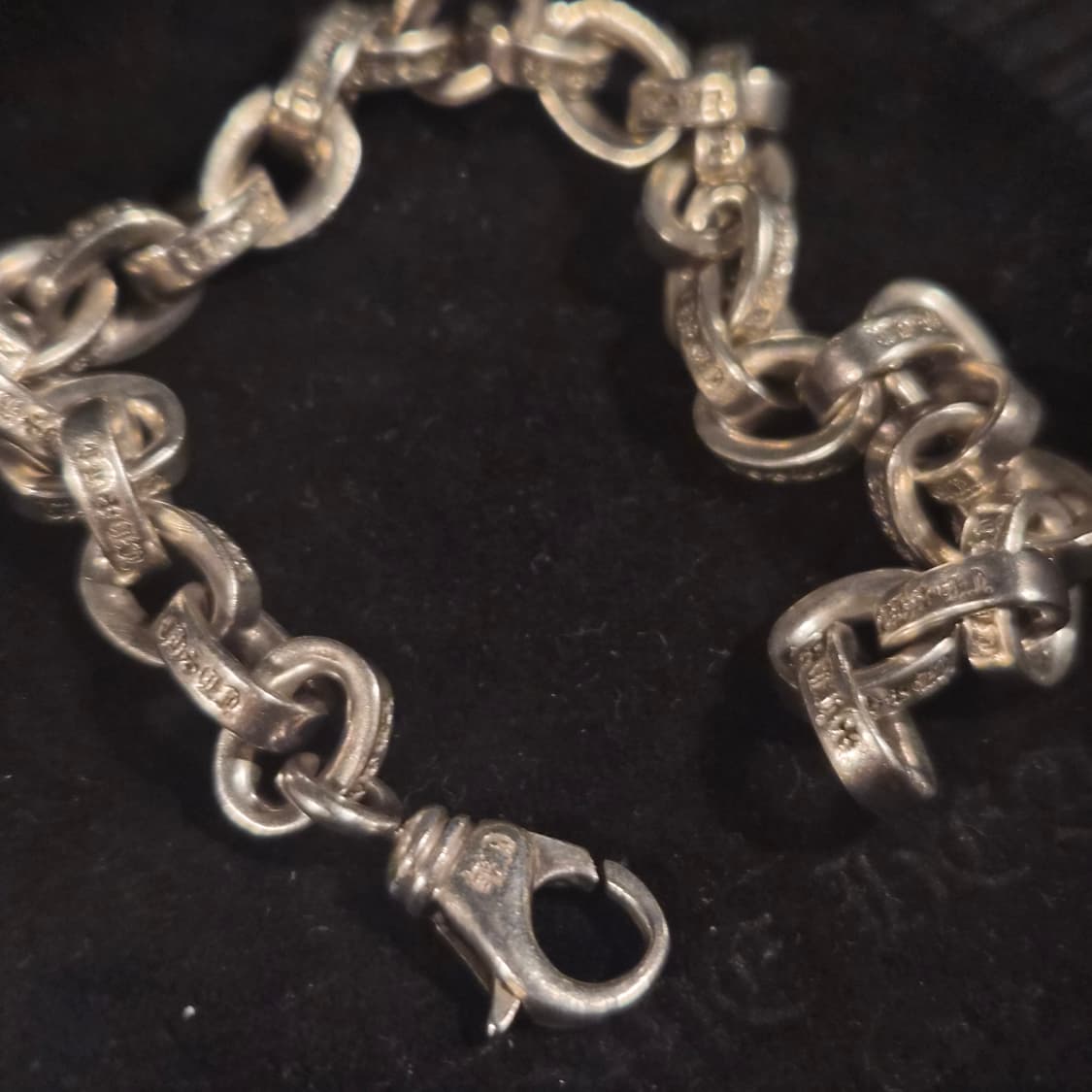 크롬하츠 페이퍼체인 라지 팔찌 상품이미지3