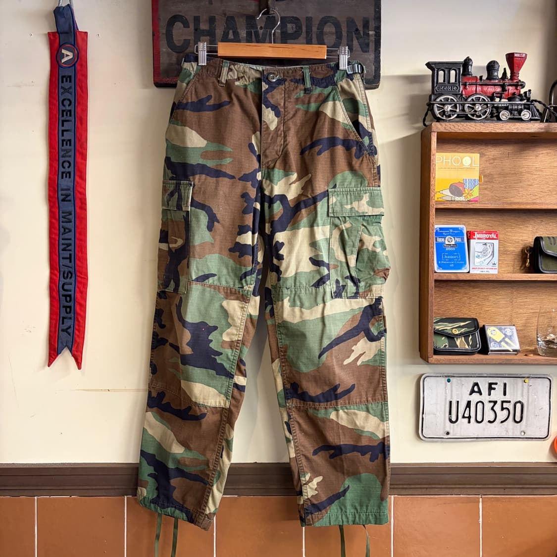 US Woodland BDU Pants S-S Size 260505-6 상품이미지1